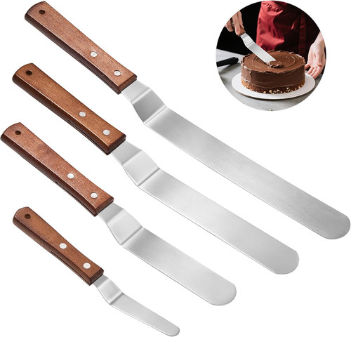 4pcs spatola per glassa - 4pcs,