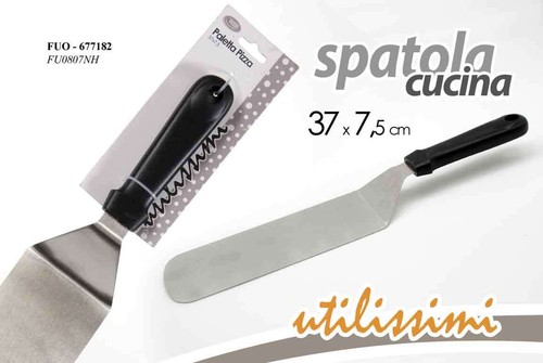 Spatola curva acciaio paletta - curva,