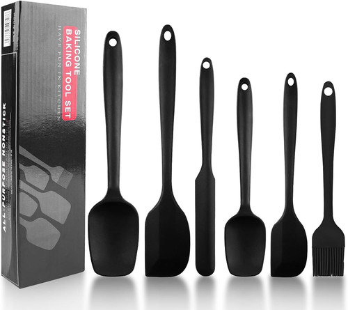 Set spatola silicone nero - 6,